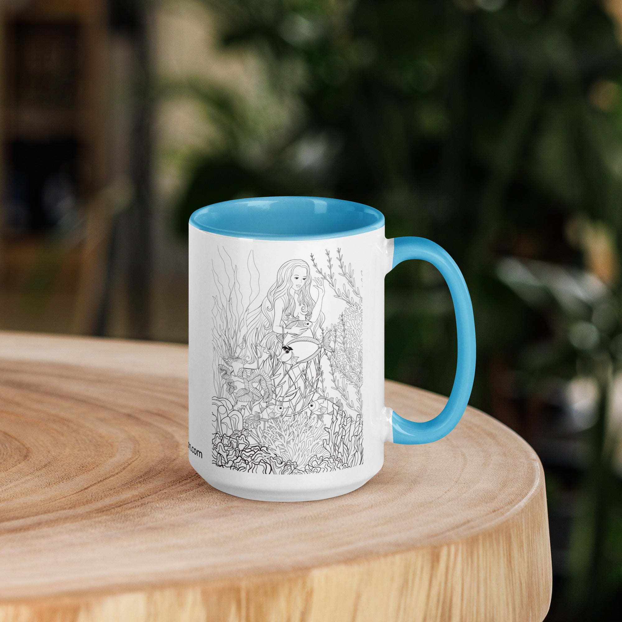 Load video: coloring coffee mug